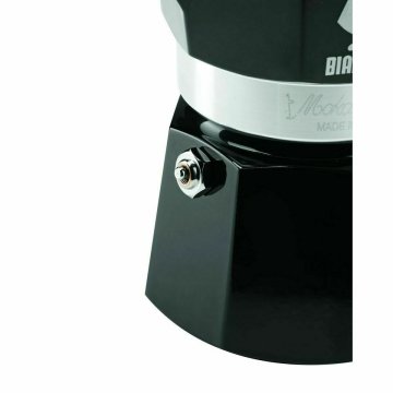 BIALETTI Italijanski Kuhalnik za Kavo Bialetti MOKA EXPRESS Črna Aluminij 200 ml