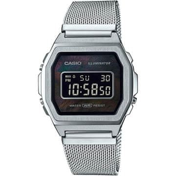 Casio Ura moška Casio A1000M-1BEF Črna Srebrna