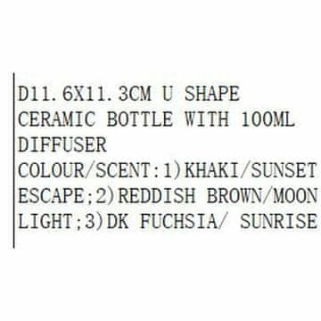 DKD Home Decor Osvežilec zraka DKD Home Decor 100 ml Vaza Urban (3 kosov)