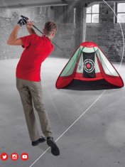 Pure2Improve Trikotna pop-up mreža za golf