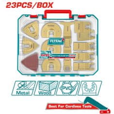 Total One-Stop Tools 23-delni set nastavkov rezil (TAKTMT2301)