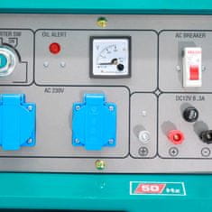 Total One-Stop Tools Tihi dizelski generator 5kW/17L (TP250001)