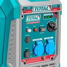 Total One-Stop Tools Inverterski bencinski generator 3,3kW/6,3L/IND (TP535006)