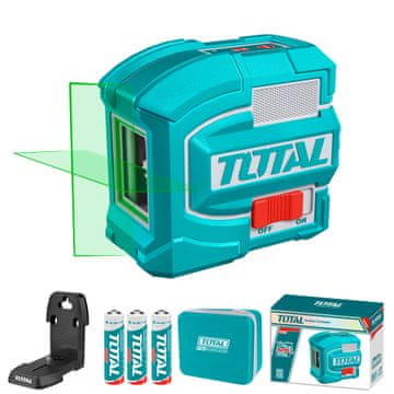 Total One-Stop Tools Samonivelirni linijski laser (zeleni laserski žarki) / INDUSTRIAL (TLL156601)