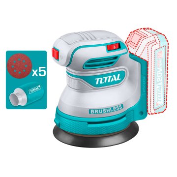 Total One-Stop Tools Akumulatorski ekscentrični brusilnik 20V/13000rpm/P20S (Brez baterije) (TROSLI2002)