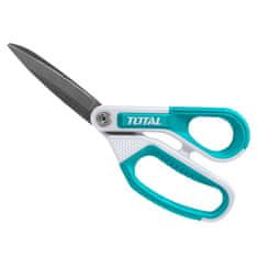 Total One-Stop Tools Škarje z gumijastim oprijemom in dolgim rezilom 210 mm / INDUSTRIAL (THSCRS812108)