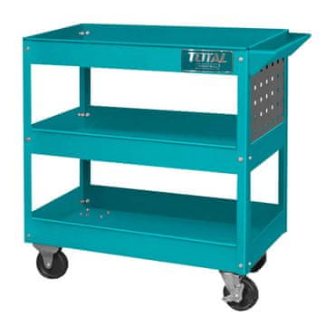 Total One-Stop Tools Voziček za orodje s 3 pladnji 719x365x780mm/ INDUSTRIAL (THPTC301)