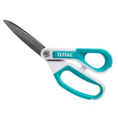 Total One-Stop Tools Škarje z gumijastim oprijemom in dolgim rezilom 210 mm / INDUSTRIAL (THSCRS812108)