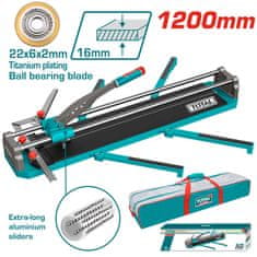 Total One-Stop Tools Rezalnik ploščic 1200mm /Torba /INDUSTRIAL (THT571201)