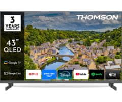 Thomson 43FQG3S15 FHD QLED televizor, Google TV