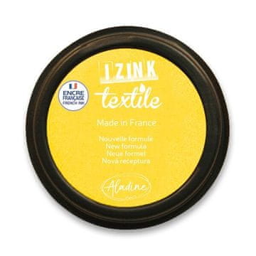 Aladine Blazinica za žigosanje Izink Textile - rumena
