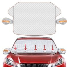 JOIRIDE® Magnetna prevleka za vetrobransko steklo proti snegu | FROSTCOVER