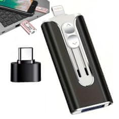 VYZIO® 3-v-1 hitri pomnilniški ključek | DATAFLEX, črna