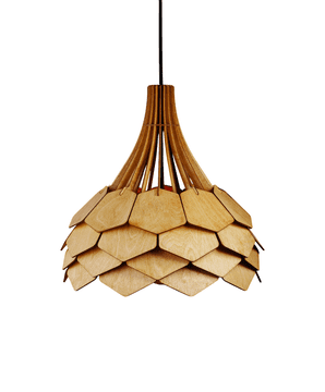 Woglo Lesena viseča svetilka Dalia