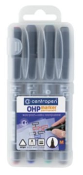 Centropen Označevalnik 2637 permanentni 4 kosi