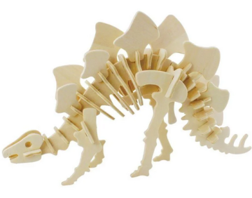 Lesena 3D sestavljanka - Stegosaurus