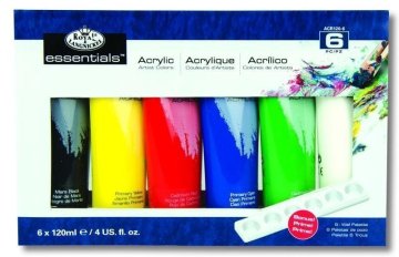 Royal & Langnickel Akrilne barve Royal &amp; Langnicke ARTIST 6x120 ml