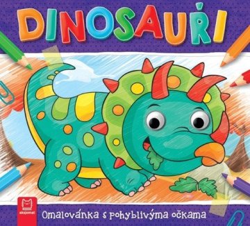 Dinozavri - Barvanje z gibljivimi očmi