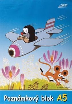 Akim Mrežni zvezek KRTEK A5, prozoren, 50 listov