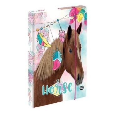 Jumbo Škatla za zvezke A4 - Horse romantic