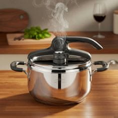 Lagostina Ekonom lonec Briosa Lagoeasy'up 22cm / 5 l / inox / indukcija