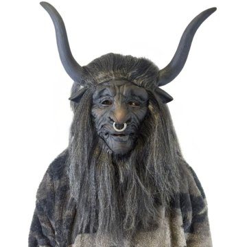 Maska Parkelj z Rogovi - Latex