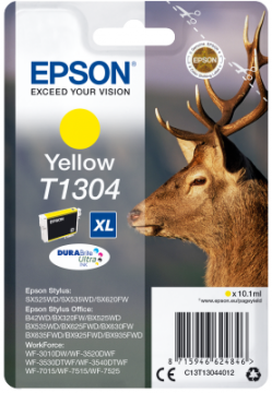 Epson eno pakiranje rumenega črnila T1304 DURABrite Ultra C13T13044012