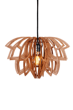 Woglo Lesena viseča svetilka Lotus