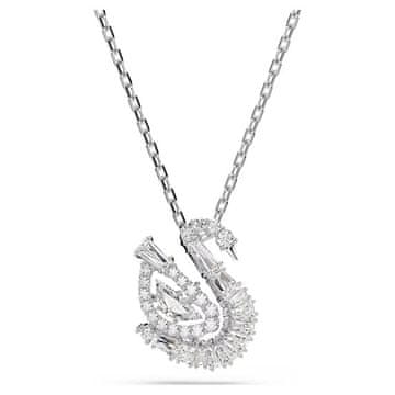 Swarovski Elegantna ogrlica Swan s cirkoni Swarovski Swan 5732412