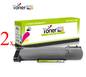 Toner123 Komplet Brother TN-B023 / HL B2080, B2180, DCP B7520, DCP B7500, MFC B7715 kompatibilna tonerja (2) - 2 × črna