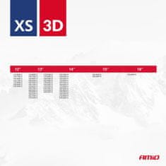 AMIO Tekstilne snežne verige 3D XS 2 kosa