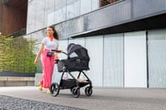 Kinderkraft NEA, otroški voziček, 2v1, ash pink, KSNEA000PNK2000