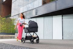 Kinderkraft NEA, otroški voziček, 2v1, ash pink, KSNEA000PNK2000