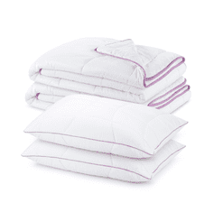 Vitapur 4-delni set vzglavnikov in odej Vitapur Lavender Provence - 140x200 cm