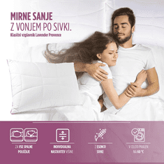 Vitapur 4-delni set vzglavnikov in odej Vitapur Lavender Provence - 140x200 cm
