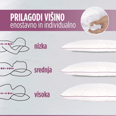 Vitapur 4-delni set vzglavnikov in odej Vitapur Lavender Provence - 140x200 cm