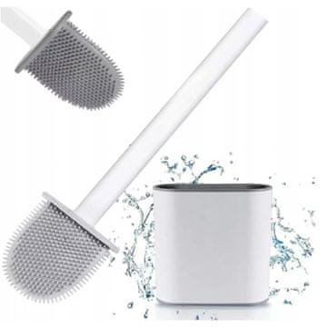 shumee SILIKONSKA ŠTETA ZA STRANIŠČE ZA STENSKO NAMESTITEV, ANTIBAKTERIJSKA