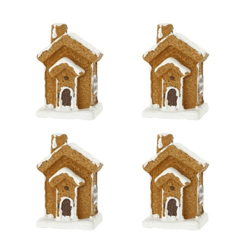 Rayher.	 Zasnežene hiške iz medenjakov, set 4