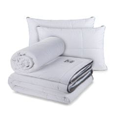 4-delni set vzglavnikov in odej Vitapur Memosilver Premium - 140x200