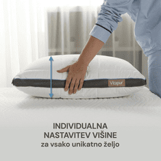 4-delni set vzglavnikov in odej Vitapur Memosilver Premium - 140x200