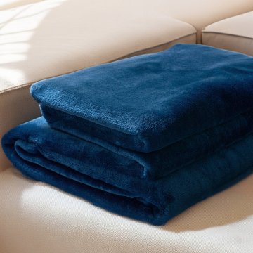 shumee Odeja ROTE debela temno modra 150x200 cm 937693