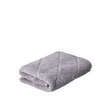 shumee Brisača SAMINE Bombažno siva z maroško deteljo 50x90 cm 997581