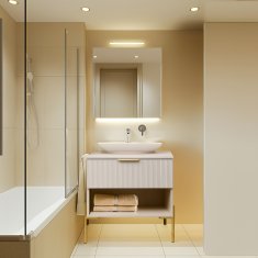 shumee Omarica NAVADO x CERSANIT pod umivalnikom 80 kašmir 45x80x57 cm 149842