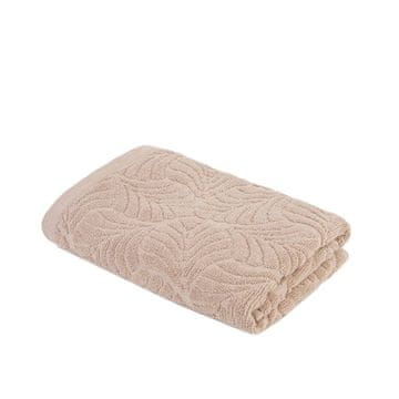 shumee Brisača ESTRELLA Bombažna bež z listi 50x90 cm 897011