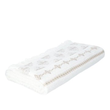 shumee Brisača SOLTA Bombaž z resicami 70x130 cm 811000