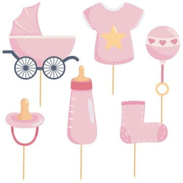Toppers Pikers BABY SHOWER DEKLIŠKA 6 kosov.