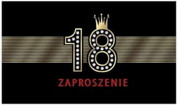 Vabila z ovojnicami Krona za 18. rojstni dan 10 kosov.