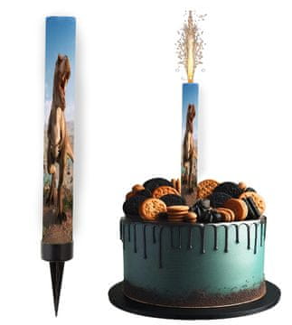 Fontana za torte DINOSAUR Scary 2 1 kos.