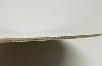 Podlaga za slaščice črno-bela 25 cm 3 mm