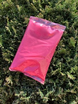 Prašek za Holi srce roza 70g